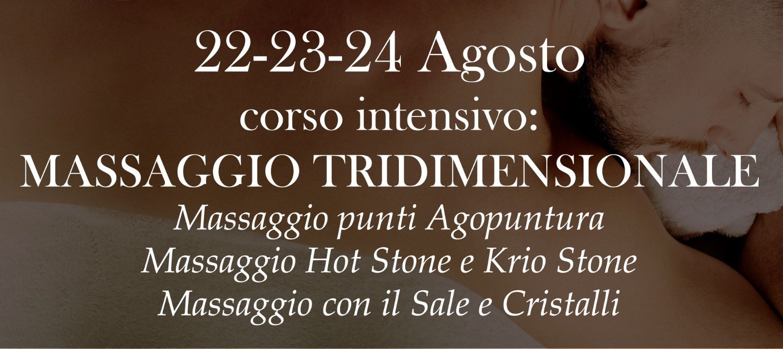Corso Intensivo 22-23-24 Agosto 2020