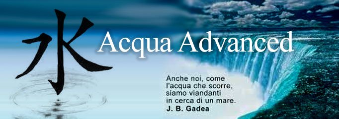5° MODULO – ACQUA ADVANCED amatoriale